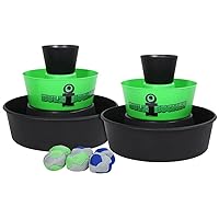 Game by Water Sports - Beach, Tailgate, Camping, Yard, and Pool Games- Indoor/ Outdoor Kids Toys - Pool Accessories Perfect for Family Game Night (Green/Black)
