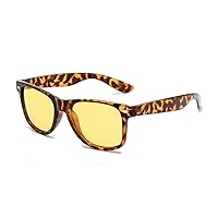 Night Vision Glasses for Men Women Driving, Anti Glare Polarized UV400 Nighttime Yellow Safety Fishing Golf Eyewear