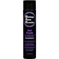 Zoe Purple Pro-Vitamin & Shine Color Toning Conditioner with Biotin, Keratin and natural DHT blockers to help stop hair loss for faster hair growth. For all blonde hair, Non Comedogenic