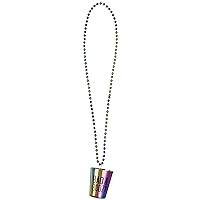 Ultimate Multicolor Finally 21 Shot Glass Necklace - 17