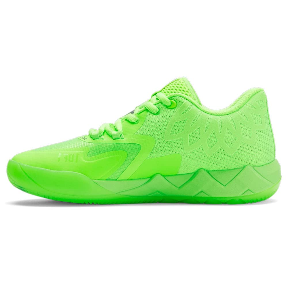 PUMA Mens Mb1 Lo X Basketball Sneakers Shoes - Green