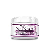 VariCream - Varicose & Spider Veins Cream (1 Jar) Improves Appearance of Varicose & Spider Veins - Relieves Varicose Vein Discomfort & Strain. Supports Healthy Vein Tissue Development