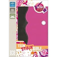 NIV, Teen Study Bible, Compact, Imitation Leather, Pink/Brown NIV, Teen Study Bible, Compact, Imitation Leather, Pink/Brown Imitation Leather
