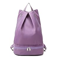 Gym Backpack for Women with Shoes Compartment & Wet Pocket,Small Workout Water Resistant bag