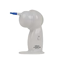 North American Health + Wellness Earwax Cleaner Remover Cordless Tool for Ear Wax, One Size, White