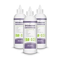 Ear Cleansing Solution for Dogs and Cats - Deodorize and Gently Clean - Anti-Irritant Formula with Neutral pH and Aloe Vera - Healthy Ears - 8 fl oz, 3-PACK