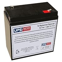 6V 36Ah F2 - Compatible Replacement Battery for Power-Sonic PS-6360