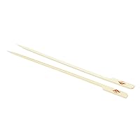 Fire & Flavor BBQ Skewers for Grilling, Kabobs, Appetizers, Chocolate Fountains, Cocktails, Eco-Friendly, 10