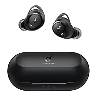 Soundcore by Anker Life A1 True Wireless Earbuds, Powerful Customized Sound, 40H Playtime, Wireless Charging, USB-C Fast Charge, IPX7 Waterproof, Button Control, Bluetooth Earbuds, Commute, Sports