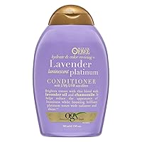 OGX Hydrate & Color Reviving + Lavender Luminescent Platinum Conditioner, 13 Ounce