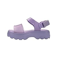 mini melissa Kick Off Platform Sandals for Kids - Chunky Platform Jelly Sandals for Girls, Kids Summer Shoes, Girls Sandals