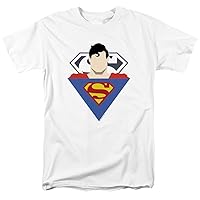 Popfunk Classic Superman Modern Colorblock Unisex Adult T Shirt