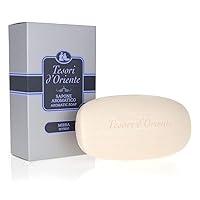 TESORI D'ORIENTE Bar Soap Myrrh 150g - Skin Care - Aromatic Soap - Softens Skin - Smooth, Velvety - Vegetable-Based Formula - Natural Ingredients
