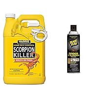 Harris Scorpion Killer Spray (Gallon) and Black Flag Spider & Scorpion Killer Aerosol Spray