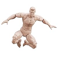 Epic H.A.C.K.S. Blanks: Champaigne Beige Male 1:12 Scale Action Figure