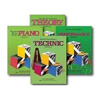 Piano Basics Level 3 - Four Book Set - Includes Level 3 Piano, Theory, Technic, and Performance Books