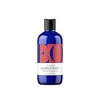EO Bubble Bath, 12 Ounce (Pack of 1), Rose Geranium, Plant-Based, Botanical Extracts