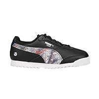 Puma Kids Boys BMW MMS Roma Via Lace Up Sneakers Shoes Casual - Black - Size 1 M