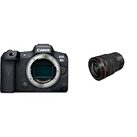 Canon EOS R5 Full-Frame Mirrorless Camera - 8K Video, 45 Megapixel Full-Frame CMOS Sensor, DIGIC X Image Processor, Up to 12 fps Mechanical Shutter (Body Only) with Rf 15-35mm F2.8 L is USM