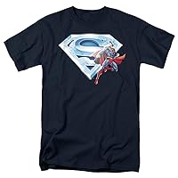 Superman & Crystal Logo Unisex Adult T Shirt for Men and Women