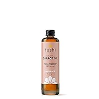 Carrot Organic Oil 100ml Extra Virgin, Biodynamic Harvested Cold Pressed by Fushi Wellbeing