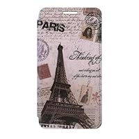 RW2211 Paris Postcard Eiffel Tower Flip Case Cover for Samsung Galaxy S6 Edge Plus