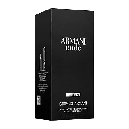 GIORGIO ARMANI Code Parfum - Refillable for Men - 4.2 oz EDP Spray