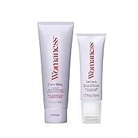 Womaness Menopause Support Let's Coco Kit - Coco Bliss - External Hydrator & All Over Dry Skin Cream (4oz) + Let's Neck - Firming & Decollete Wrinkle Serum (1.7 Fl Oz) - 2 Products