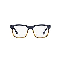 A｜X ARMANI EXCHANGE Men's Ax3050 Square Prescription Eyeglass Frames