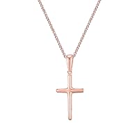The Jewellery Stockroom Classic Sterling Silver Cross Pendant