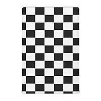 Checkerboard Plaid Crib Sheets for Boys Girls Pack and Play Sheets Breathable Mini Crib Sheets Fitted Crib Sheet for Standard Crib and Toddler Mattresses Baby Crib Sheets for Girls Boys, 52x28IN