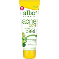 Alba Botanica ACNEdote Clearing Gel Peel Weekly Acne-Fighting Treatment 4 oz (Packaging May Vary)