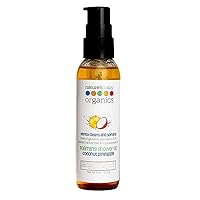 Nature's Baby Gentle Cleansing Bath & Shower Oil Combination For Mom and Baby, Formulated for Dry & Sensitive Skin, No Sulfate, DEA, Preservatives or Paraben, Coconut Pineapple, 4 Oz
