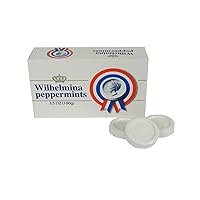 Wilhelmina Peppermints (Classic Dutch Peppermints) - 3.5oz [Pack of 1]