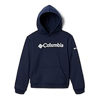 Columbia Youth Unisex Trek Hoodie, Collegiate Navy, X-Small