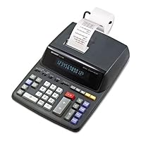 Sharp EL2196BL EL2196BL Two-Color Printing Calculator Black/Red Print 3.7 Lines/Sec (Renewed)