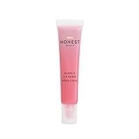 Gloss-C Lip Gloss, Pink Agate, Vegan, Sheer + Buildable with Coconut Oil & Hyaluronic Acid, 0.33 Fl Oz