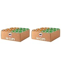 Potato Crisps Chips, Snack Stacks, Lunch Snacks, Office and Kids Snacks, Variety Pack (36 Cups) (Pack of 2)