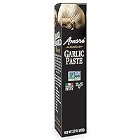 Amore Vegan Garlic Paste In A Tube - Non GMO Certified and Made In Italy (Pack of 1)