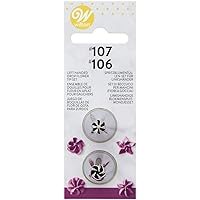 Wilton Left-Hand Drop Flowers Decorating Tip Set