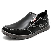 Edwin edm235 Men's Slip-On, Casual, Lightweight, Wide, Walking Shoes, No Laces, Sneakers, Business Work, Walks, Men's Shoes