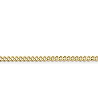 Stainless Steel Ip Gold Plated Polished Fancy Lobster Closure 3.0mm 30inch Curb Chain Necklace 30 Inch Jewelry for Women