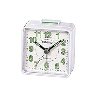TQ140-7 Tq140 Travel Alarm Clock - White