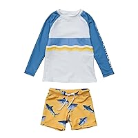 Boys' Sunrise Shark Ls Swim Set (Infant/Toddler/Little Kids)