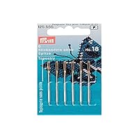 Prym Tapestry, 18, 6 PC Hand Needles, 18er, 50 x 1,20 mm, 6 Pieces, Silver, 6 Count