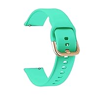 20mm Silicone Strap Band for ZEPP E GTS2/2e Mini/GTR 42mm/GTS 3 Sport Smart Watch Bracelet (Band Color : Mint Green, Band Width : for ZEPP E)
