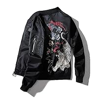 Embroidery Jacket Autumn Winter Baseball Youth Streetwear