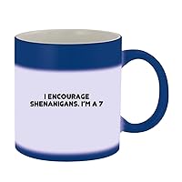 I Encourage Shenanigans. I’m A 7-11oz Ceramic Color Changing Mug, Blue