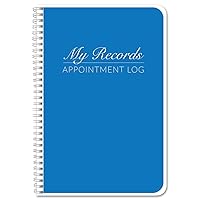 BookFactory Medical Appointments Journal/My Medical Records Appointment Log Book/Doctor Appointments Record Book Tracker - 100 Pages, 6