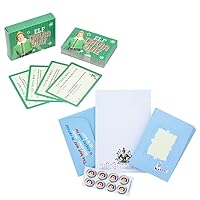 Paladone Buddy The Elf Trivia Game and Letter Writing Set Elf The Movie Merchandise Holiday Games and Christmas Stationery Set